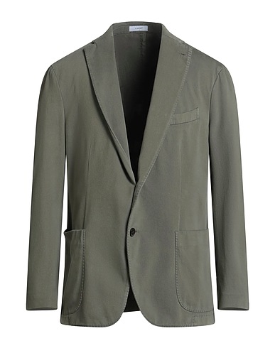 BOGLIOLI Blazer Military green 98% Cotton, 2% Elastane