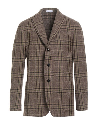 BOGLIOLI Blazer Tortora 95% Lana Vergine, 5% Cachemire