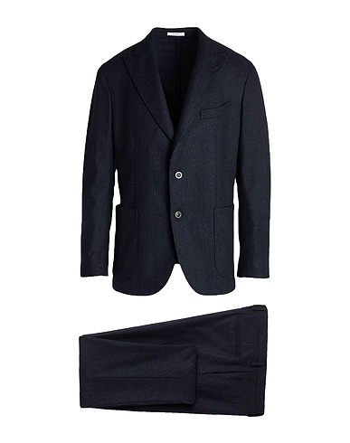 BOGLIOLI Suits Navy blue 68% Virgin Wool, 30% Polyester, 2% Elastane
