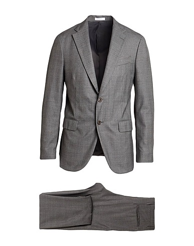BOGLIOLI Suits Grey 100% Virgin Wool