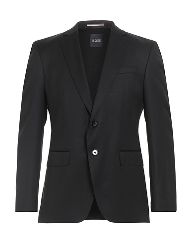 BOSS Blazer Nero 100% Lana Vergine