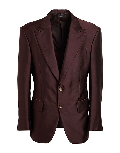 TOM FORD Blazer 47% Cotton, 40% Polyester, 13% Silk