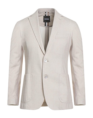 BOSS Blazer Ivory 95% Cotton, 5% Elastane