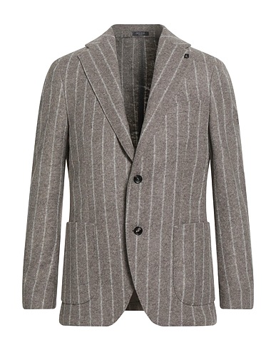 BRERAS Milano Blazer KHAKI 54% Acrylic, 24% Shetland wool, 22% Polyester