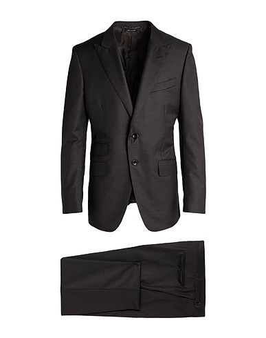 TOM FORD Suits Charcoal 100% Wool