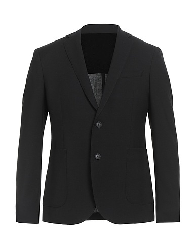 BOSS HUGO BOSS Blazers Schwarz 100% Schurwolle
