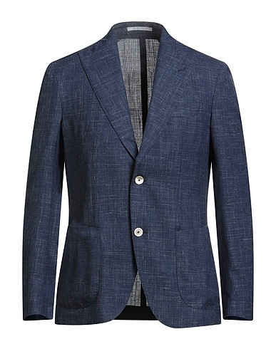 ELEVENTY Blazer Blue 71% Wool, 15% Silk, 14% Linen