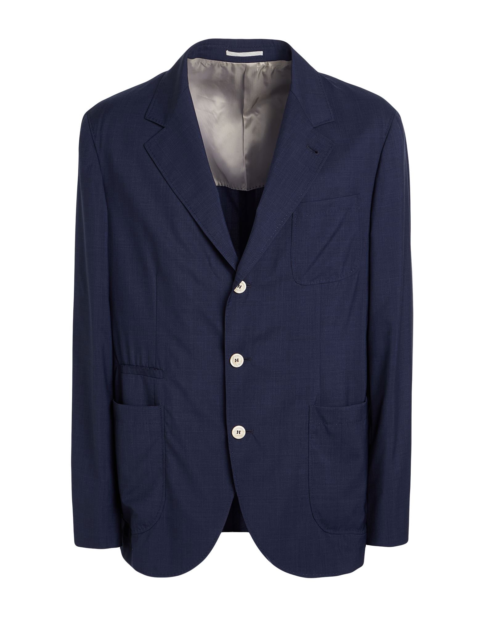 BRUNELLO CUCINELLI ブラック テーラードジャケット メンズ ブレザー＆ウエストコート | Brunello Cucinelli