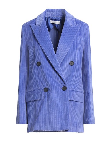 LIVIANA CONTI Blazer Purple 85% Cotton, 15% Polyester