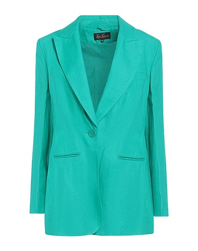 LUISA SPAGNOLI Giacca Verde smeraldo 100% Lino