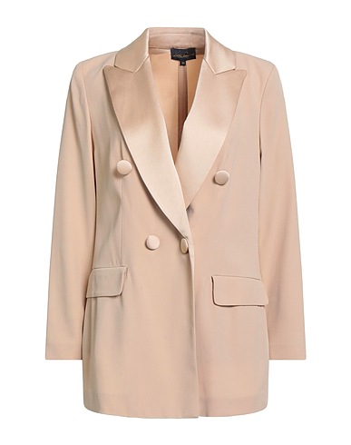 LUISA SPAGNOLI Giacca Beige 72% Acetato, 25% Viscosa, 3% Elastan