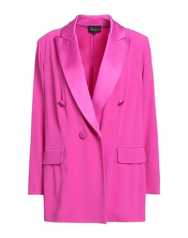 LUISA SPAGNOLI Blazer Fuchsia 72% Acetate, 25% Viscose, 3% Elastane