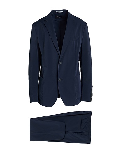 BOSS HUGO BOSS Suits Navy 100% Polyester