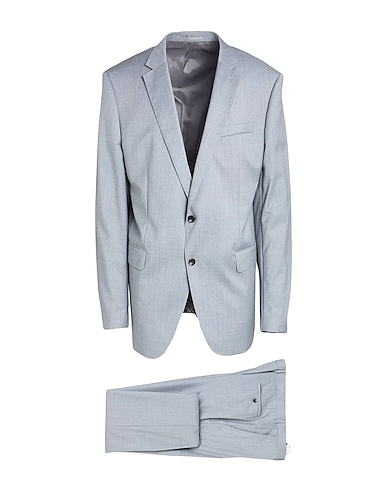 BOSS HUGO BOSS Suits Light grey 100% Virgin Wool