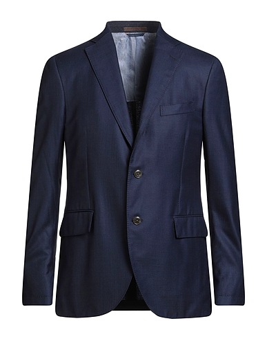BROOKS BROTHERS Blazer Midnight blue 90% Wool, 10% Silk