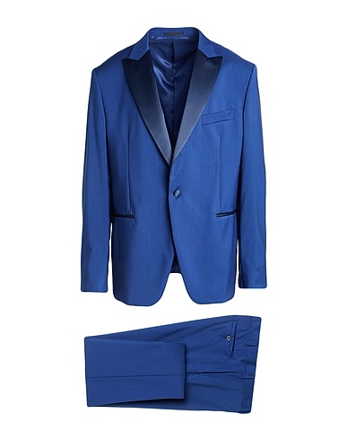 PAL ZILERI CERIMONIA Suits Blue 100% Wool, Polyester