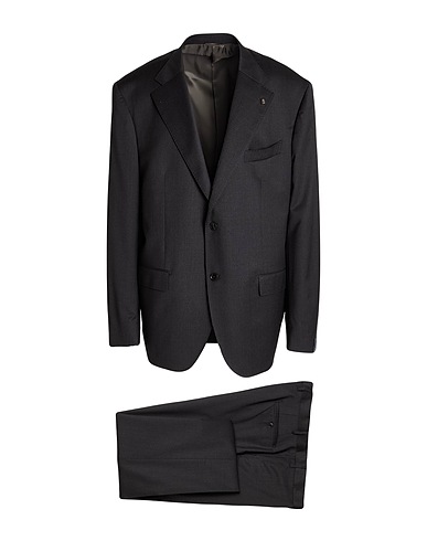 SARTORIA LATORRE Suits Charcoal 100% Wool