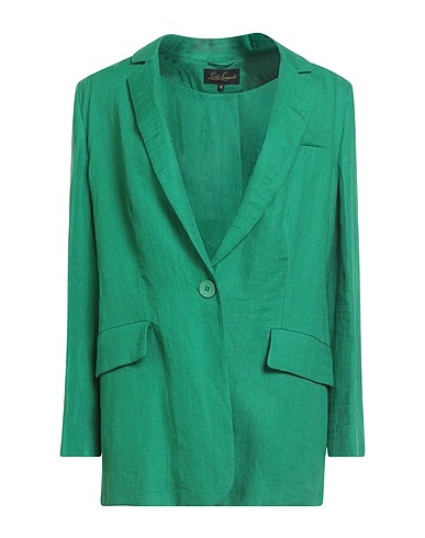 LUISA SPAGNOLI Blazer Green 100% Linen