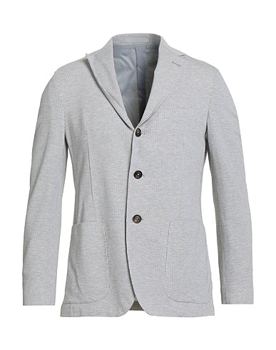ELEVENTY Blazer Grey 56% Cotton, 44% Polyester