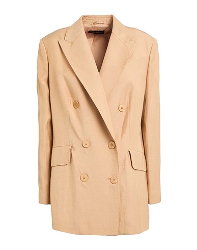 LUISA SPAGNOLI Blazer Camel 70% Viscose, 30% Linen