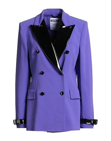 MOSCHINO Blazers 97% Viscose, 3% Élasthanne, Polyester, Résine polyuréthane