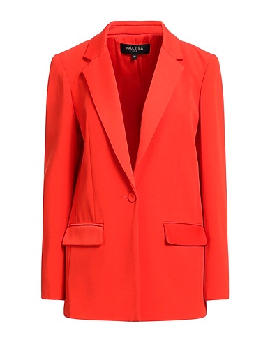 PAULE KA Blazer Red 67% Acetate, 33% Viscose
