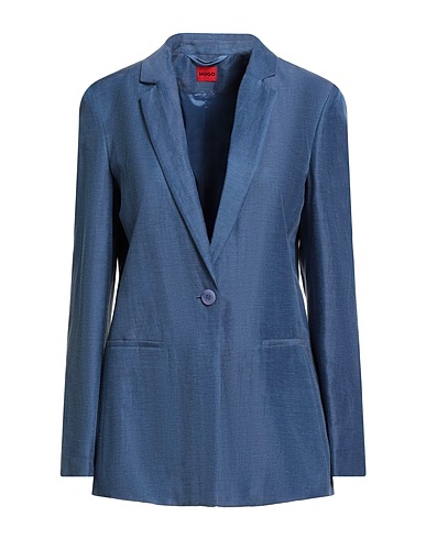 HUGO Blazer Slate blue 58% Linen, 42% Cupro