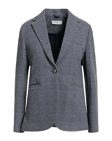 CIRCOLO 1901 Blazer Slate blue 95% Cotton, 5% Elastane