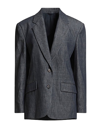 BRUNELLO CUCINELLI Blazer BLU 100% Cotone, Ottone