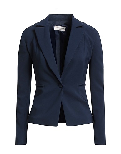 REBEL QUEEN by LIU •JO Blazer Midnight blue 90% Polyester, 10% Elastane