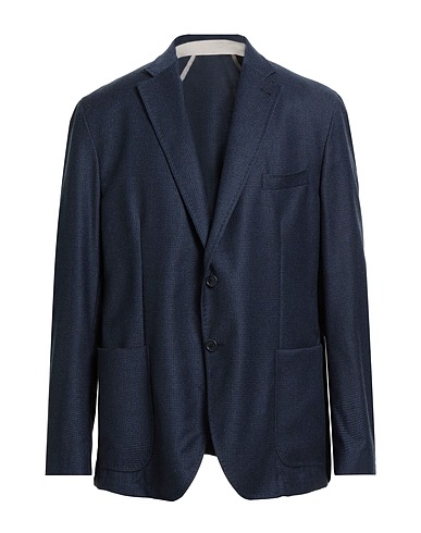 IDEA ITALIAN DESIGN ELEMENTS OF APPAREL Blazer Navy blue 100% Virgin Wool
