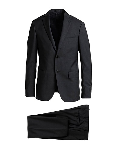 LAB. PAL ZILERI Suits Charcoal 100% Wool