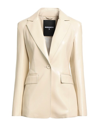 PATRIZIA PEPE Blazer Beige 100% Polyurethane