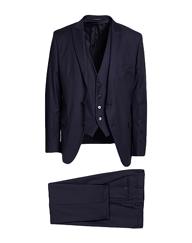 DALTON & FORSYTHE Suits BLU NOTTE 100% Virgin Wool