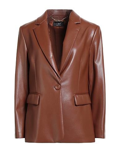 CLIPS Blazer Chocolate brown 65% Polyester, 35% Polyurethane