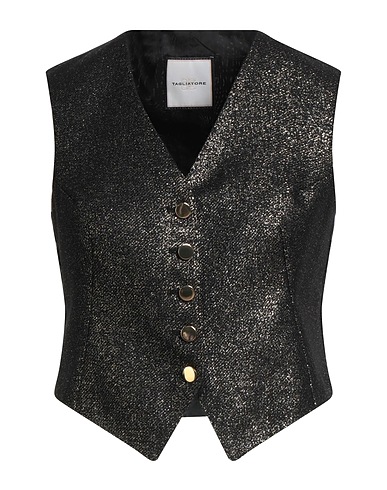 TAGLIATORE 02-05 Vest Black 68% Wool, 22% Polyamide, 10% Polyester