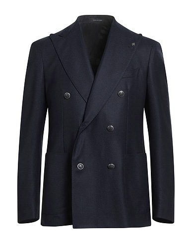TAGLIATORE Blazer Navy 97% Super 110s Wool, 3% Cashmere