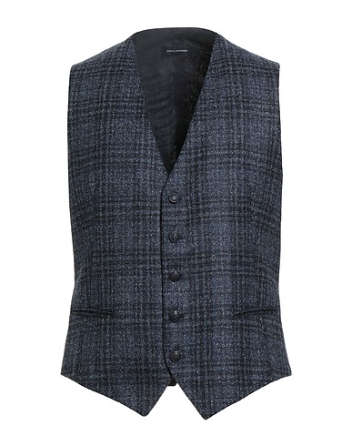 TAGLIATORE Waistcoat 86% Virgin Wool, 14% Polyester