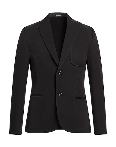 DANIELE ALESSANDRINI HOMME Americana COUTURE PARIS Negro 88% Poliéster, 12% Elastán