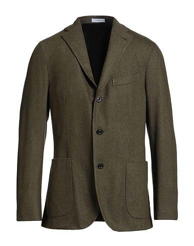 BOGLIOLI Blazer Military green 100% Virgin Wool