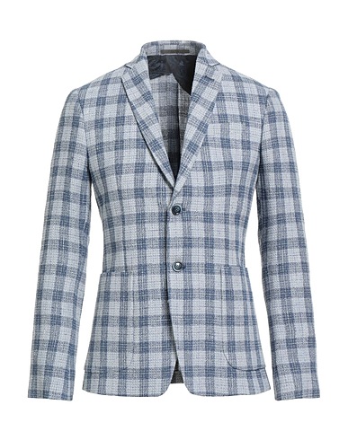 HAVANA & CO. Blazer Blu 57% Cotone, 43% Lino