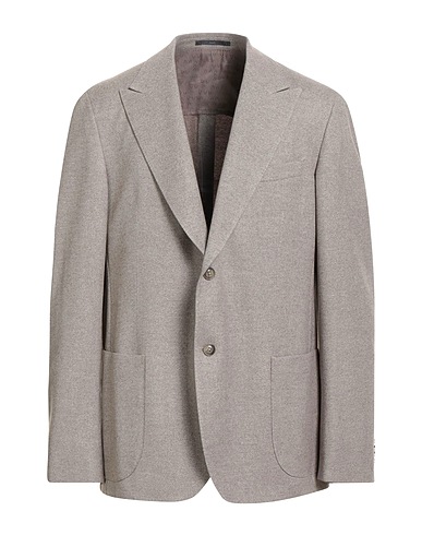EDUARD DRESSLER Blazer Grey 100% Virgin Wool