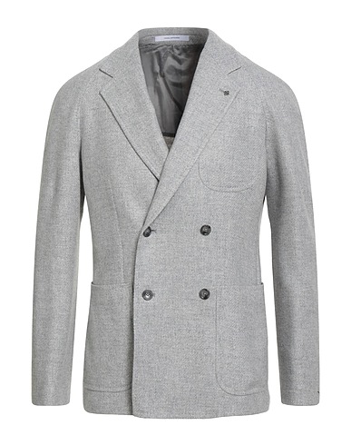 TAGLIATORE Blazer Light grey 80% Virgin Wool, 20% Polyamide