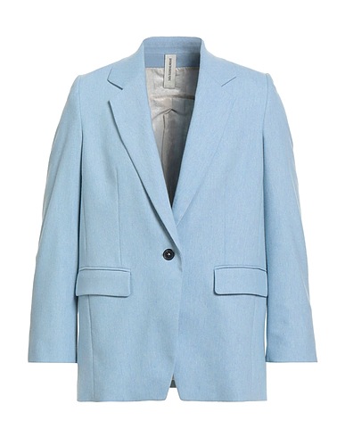 DRYKORN Blazer Sky blue 39% Wool, 33% Polyester, 14% Viscose, 13% Polyamide, 1% Elastane