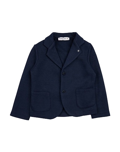 MANUEL RITZ Blazer Midnight blue 80% Polyester, 15% Viscose, 5% Elastane