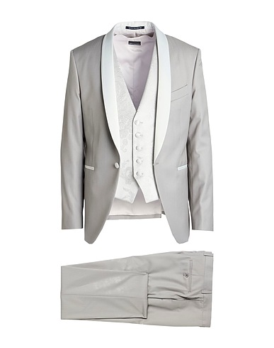 CARLO PIGNATELLI Suits Grey 76% Virgin Wool, 24% Polyester