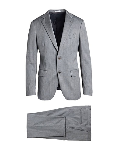 BOGLIOLI Suits Grey 100% Virgin Wool