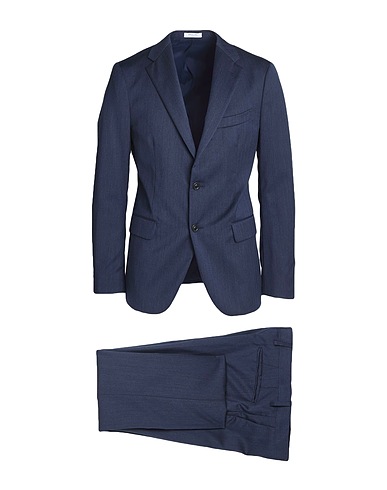 BOGLIOLI Suits Midnight blue 100% Virgin Wool