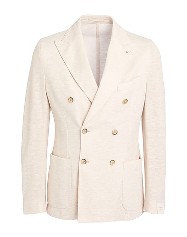 L.B.M. 1911 Blazer Off white 59% Linen, 41% Cotton