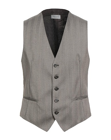 TAGLIATORE Waistcoat 100% Super 130s Wool